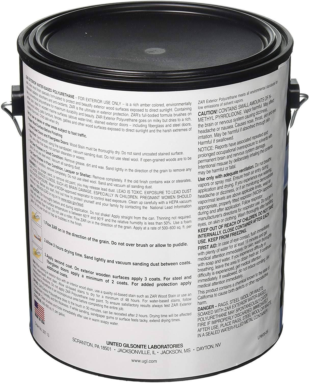 Water-Based Exterior Polyurethane F6897
