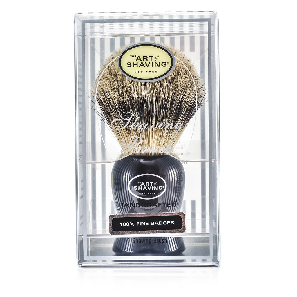 Fine Badger Shaving Brush - Black Q20020