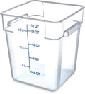 18 qt White Square Food Container D763301