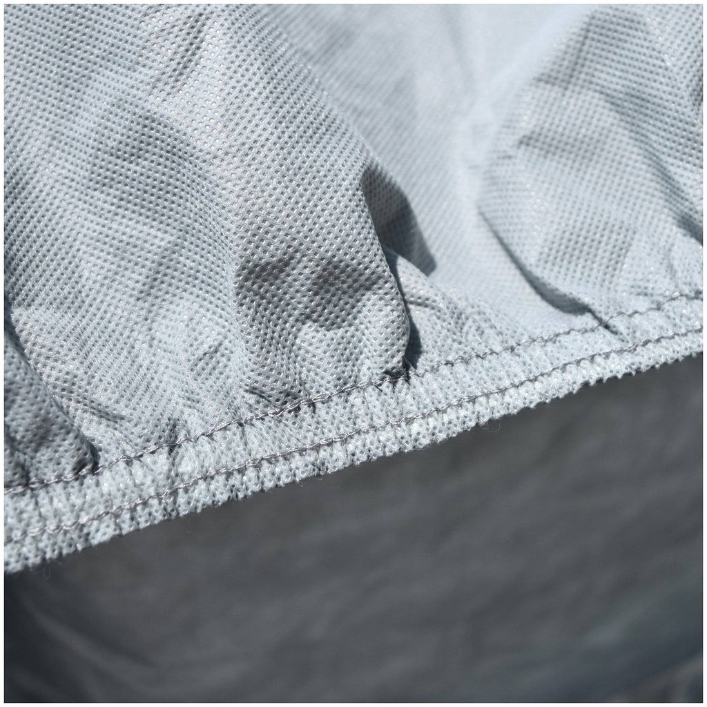 Gray Rain Barrier Car Cover H464810