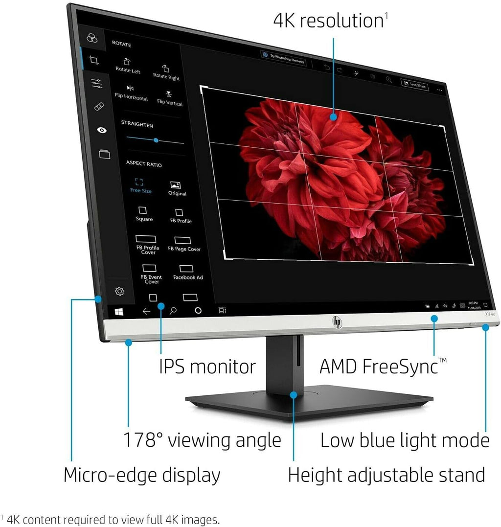 27 UHD 4K IPS Micro-Edge Monitor O1482