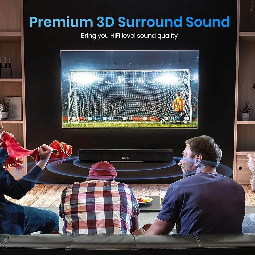 20-inch 100W 2.0 Channel Bluetooth 5.0 Soundbar, Pack of 2 G780484