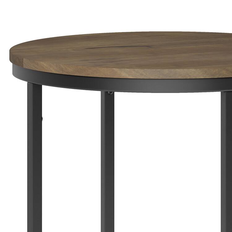 18x22 Metal Round Accent Side Table F712179