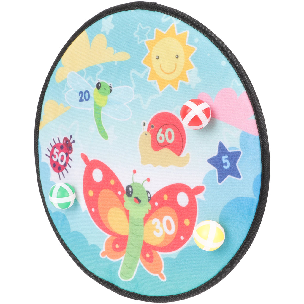 Kids Dart Board with Sticky Balls Toy I6006