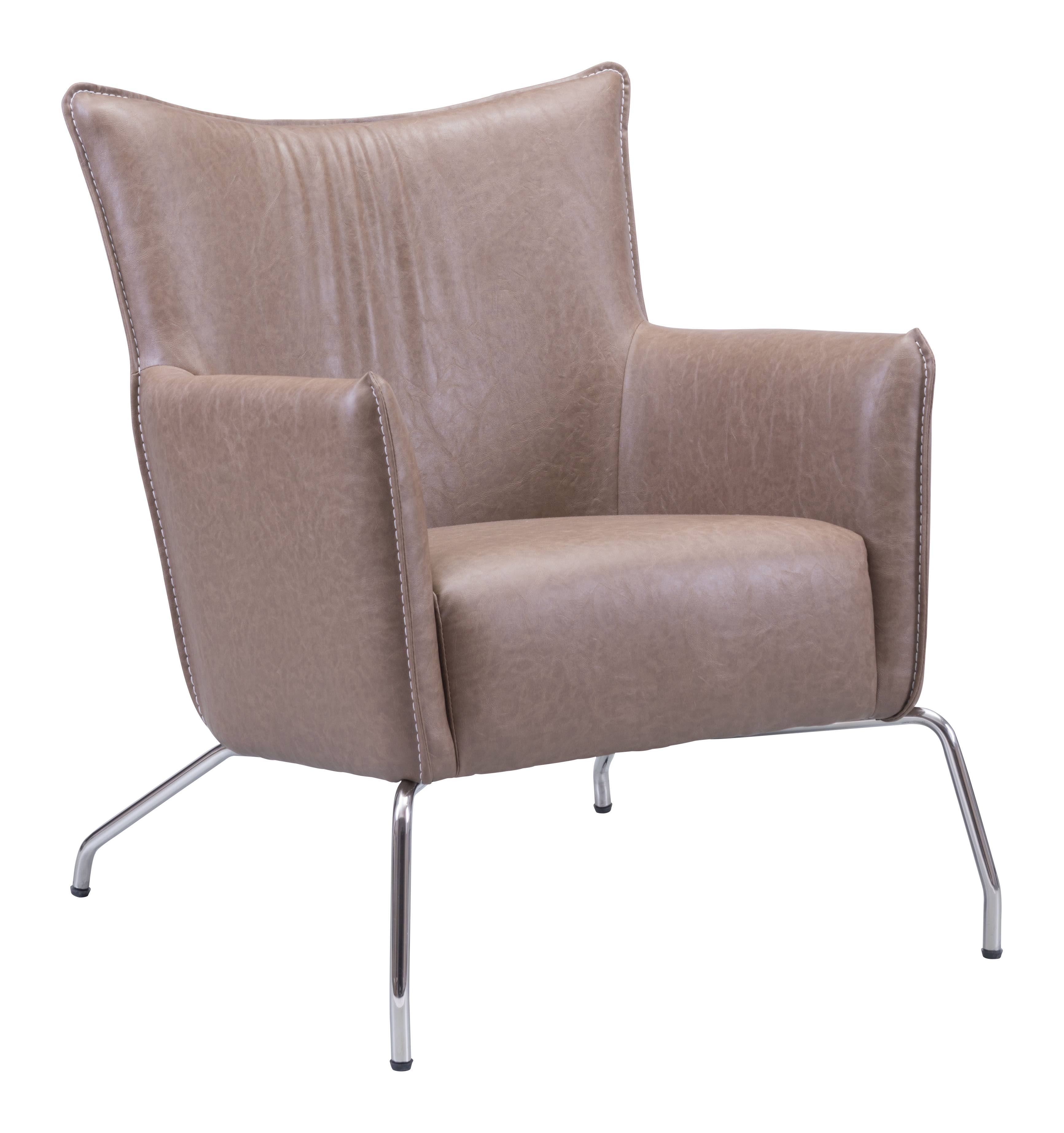 Saddle Brown Occasional Chair S448601