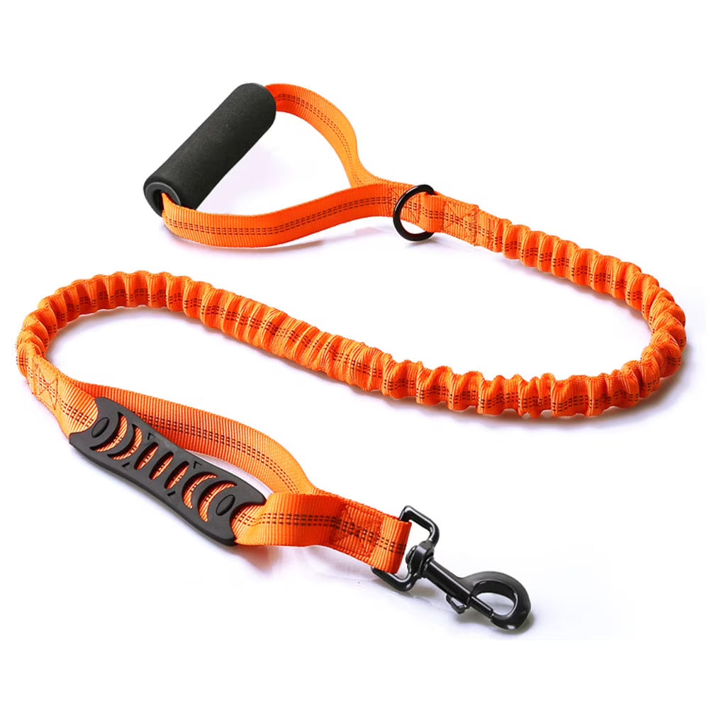 High Reflective Elastic Bungee Dog Leash with Cushion Handle U54162