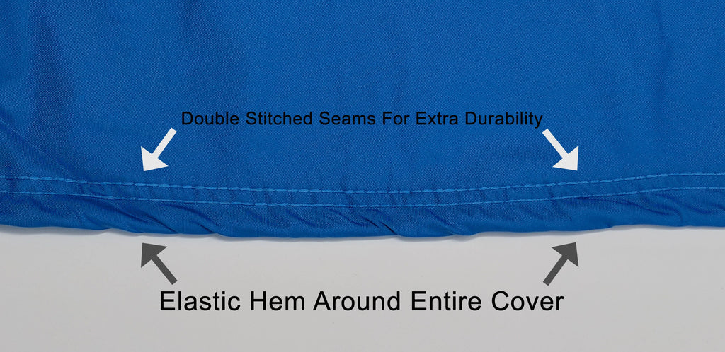Jet Ski Cover Blue Black Trailerable with Trailer Straps and Storage Bag H7103