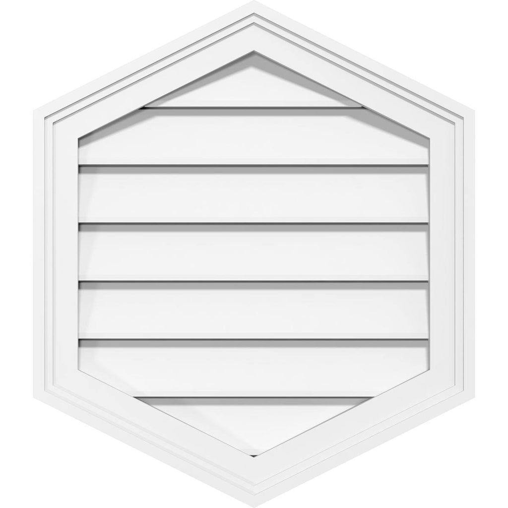 PVC Gable Vent E905