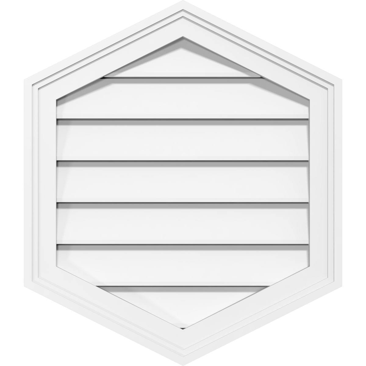 PVC Gable Vent E905