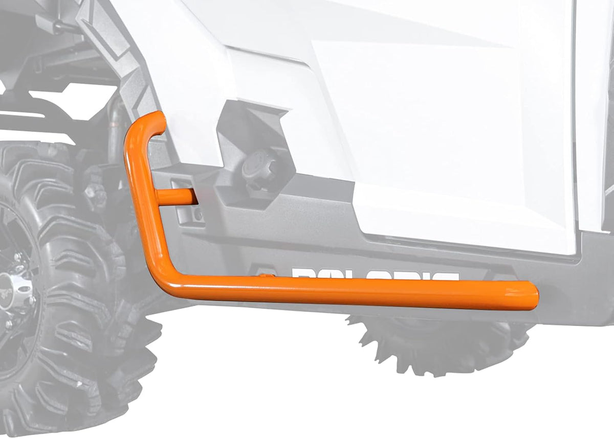 Red Heavy-Duty Nerf Bars / Rock Sliders with 1.75” Diameter Tubing C413