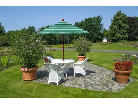 Patio Umbrella with Wood Pole Hardwood Ribs B70345