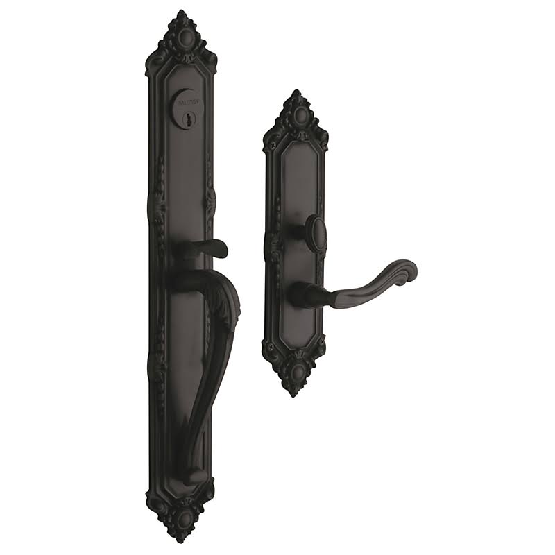Polished Brass Single Cylinder Mortise Handleset Trim C50366