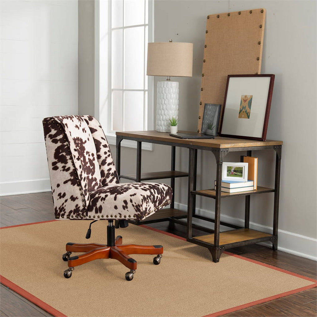 Machine Tufted Wool 5'x8' Rug in Sisal and Burnt Orange H538