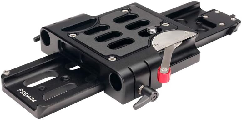 15mm Quick Release Camera Base Plate with Dovetail CNC Aluminum Baseplate N47153