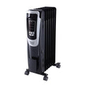 Black Digital Oil Filled Heater with Remote J8676