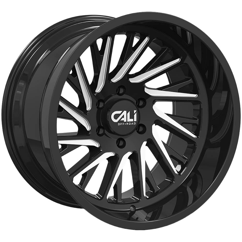 20x12 8x170 Black Milled Wheel D307937