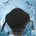 Black Padded Seat Cushion with Back Support M73737