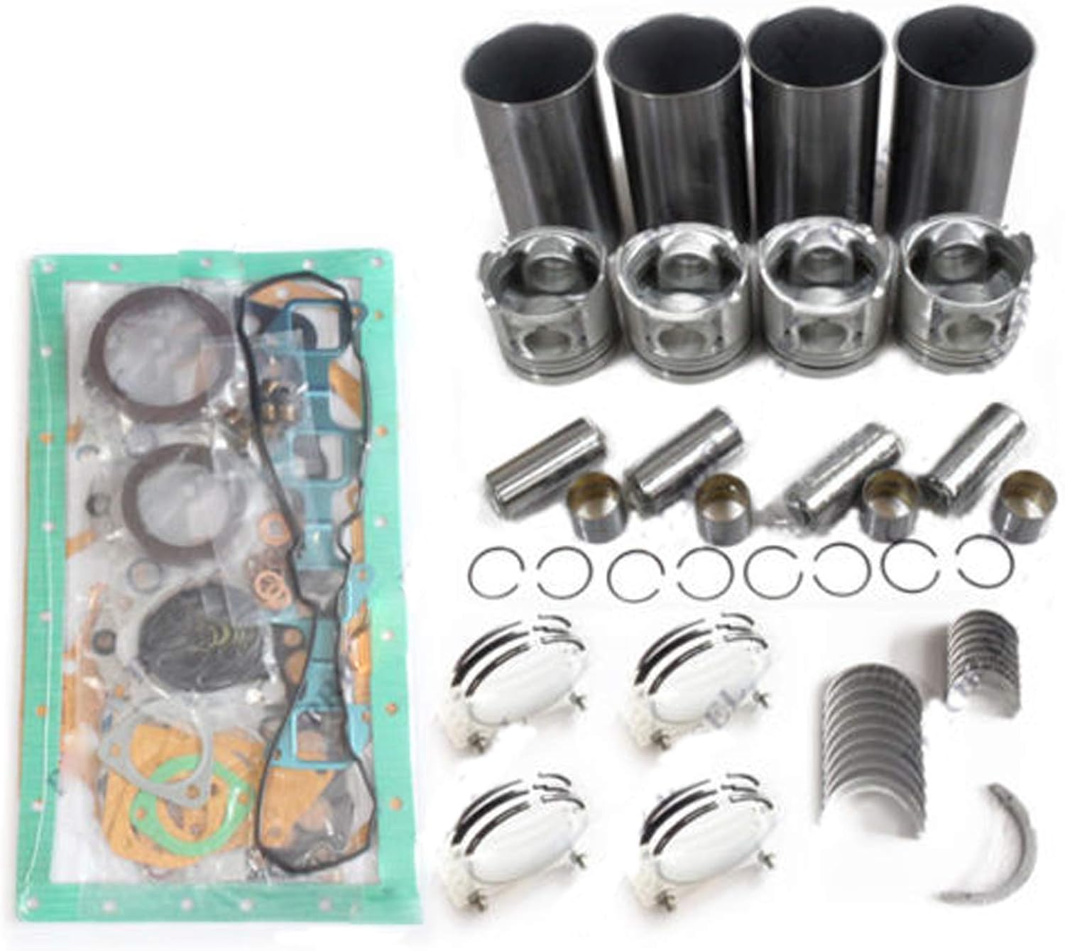 Engine Overhaul Rebuild Kit for Kubota Tractor R69495
