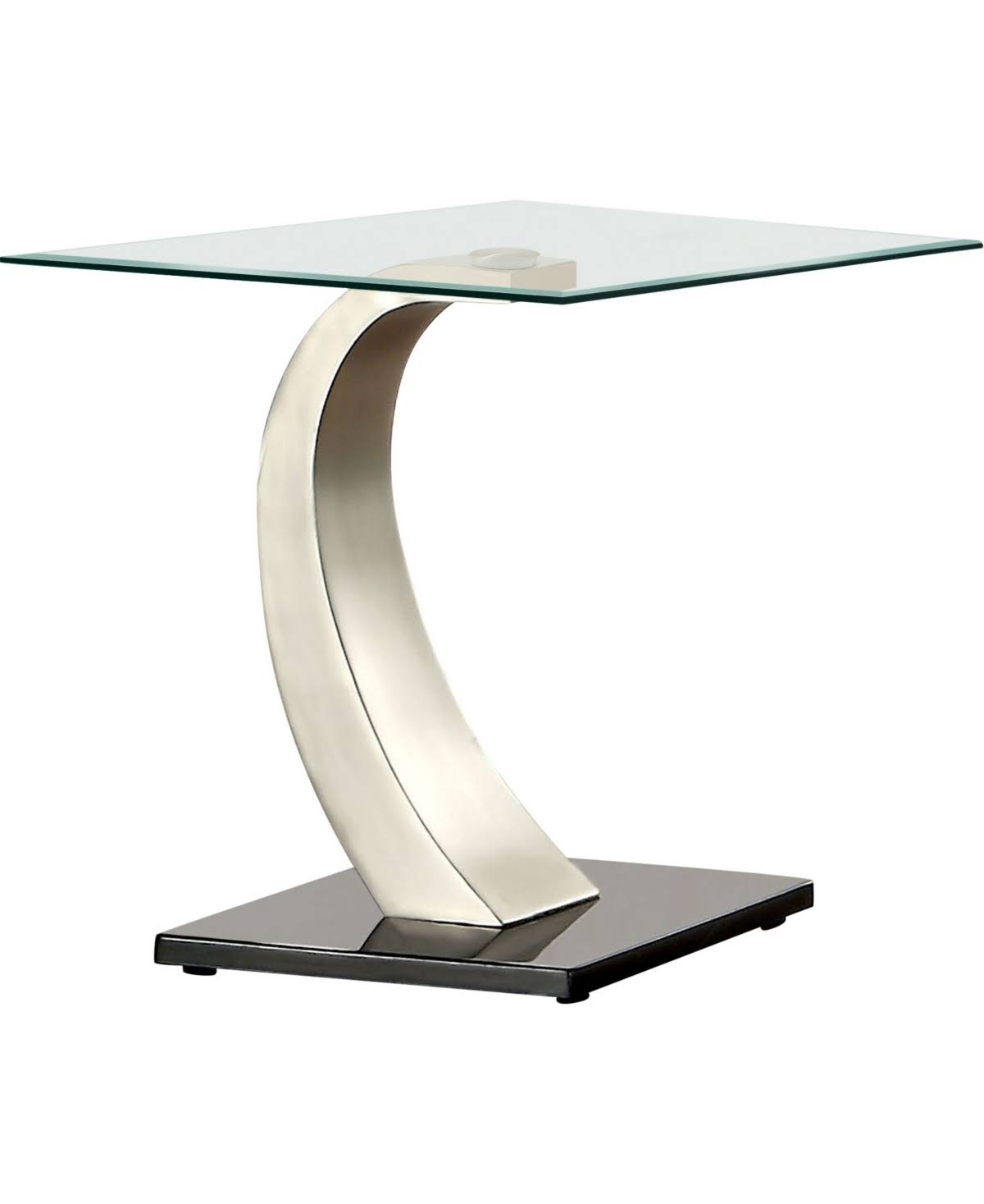 Silver Square End Table V933