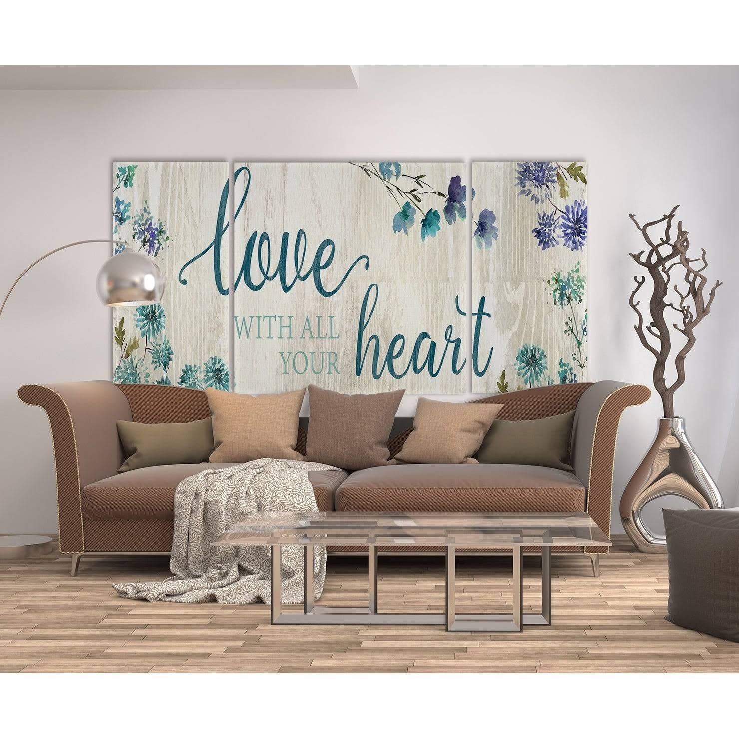 Oversized Canvas Multi Piece Art P47609