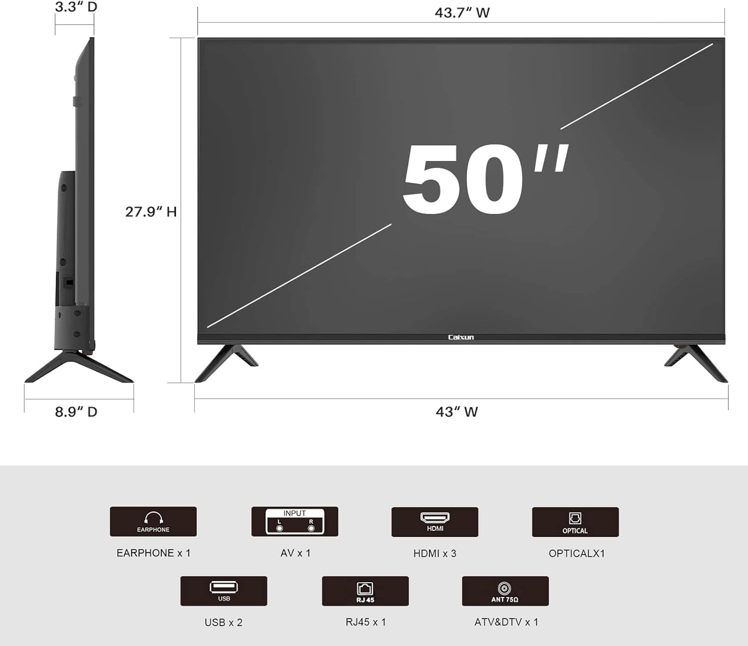 50 inch 4K UHD HDR Smart Android TV I689199