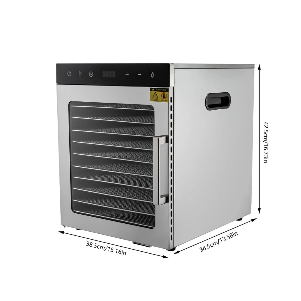 10Trays Food Dehydrator Machine 800W O9219