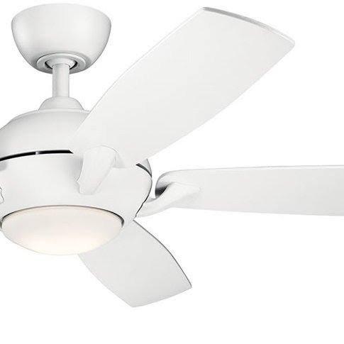Brushed Stainless Steel LED Ceiling Fan P73515