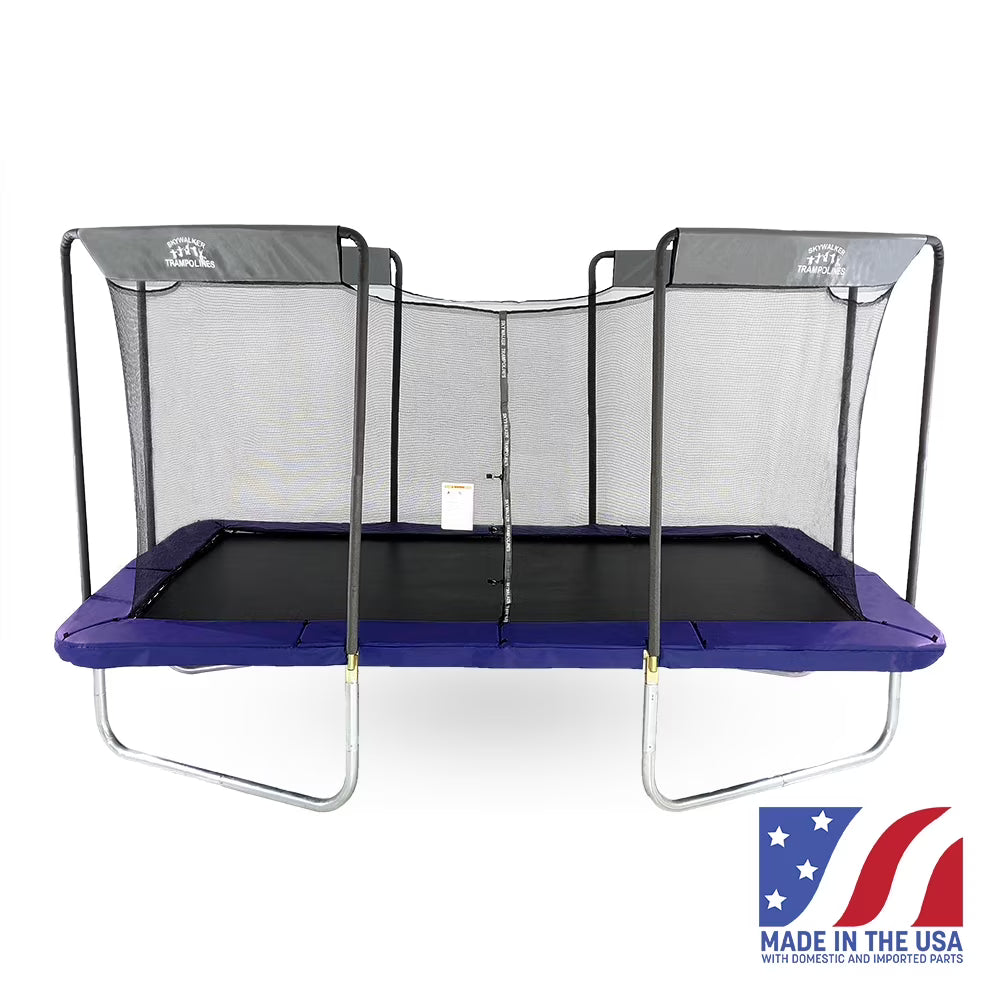 17ft x 10ft Rectangle Trampoline with Enclosure Z30498