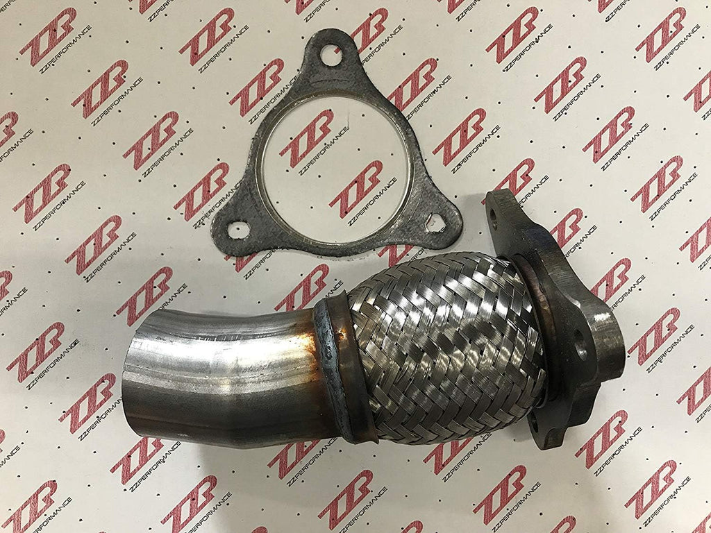 Front Flex Section Exhaust Pipe with Gasket Pack of 2 F78421