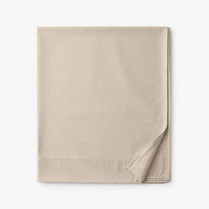 Supima Cotton Sateen Deep Pocket Flat Sheet California King S22322