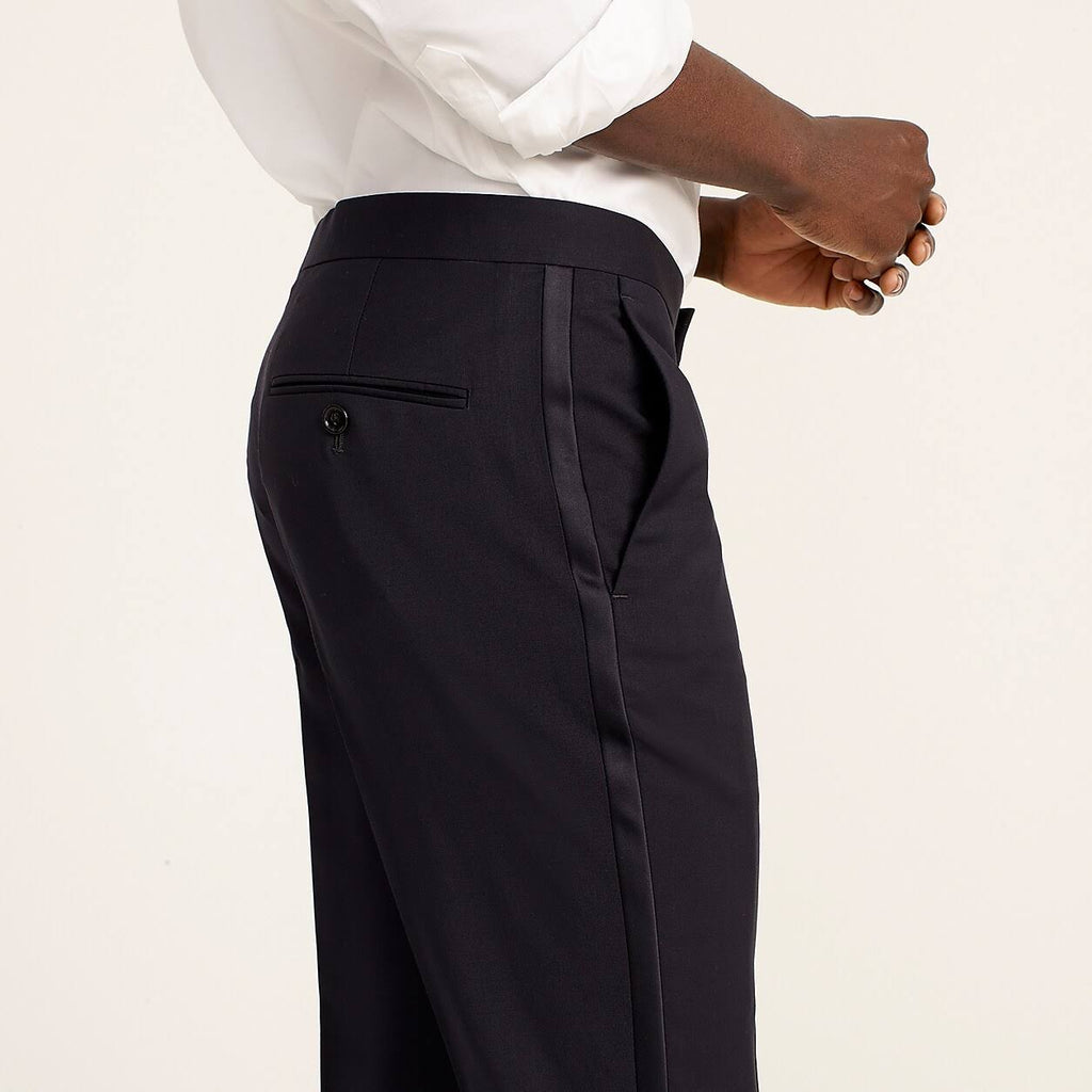 Slim-Fit Tuxedo Pant in Italian Wool U981