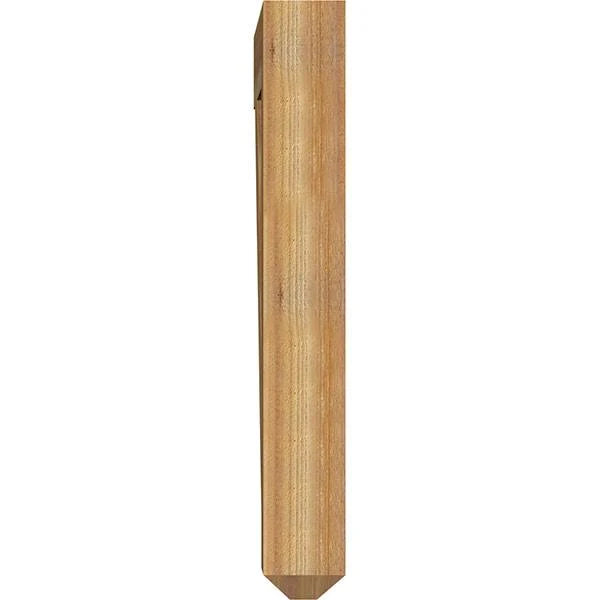 6x22W x 32x22D x 44x22H Traditional Craftsman Bracket, Western Red Cedar K955