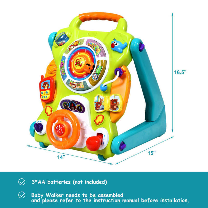 3 in1 Kids Musical Learning Walker U685295