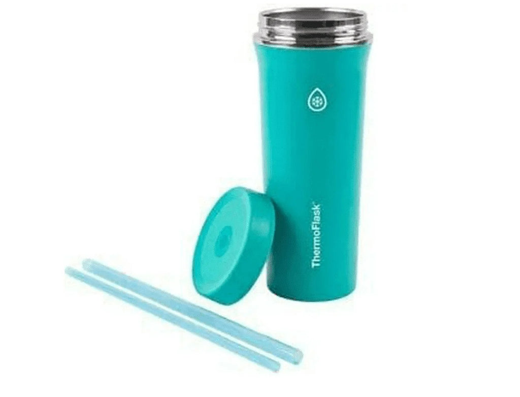Black/Teal Green 32oz Insulated Straw Tumbler 2-Pack L286816