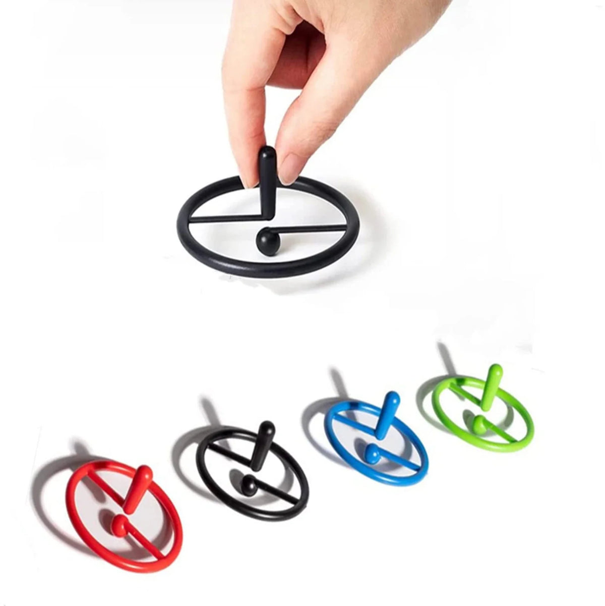 4 Pcs Spinning Tops Toy Y63872
