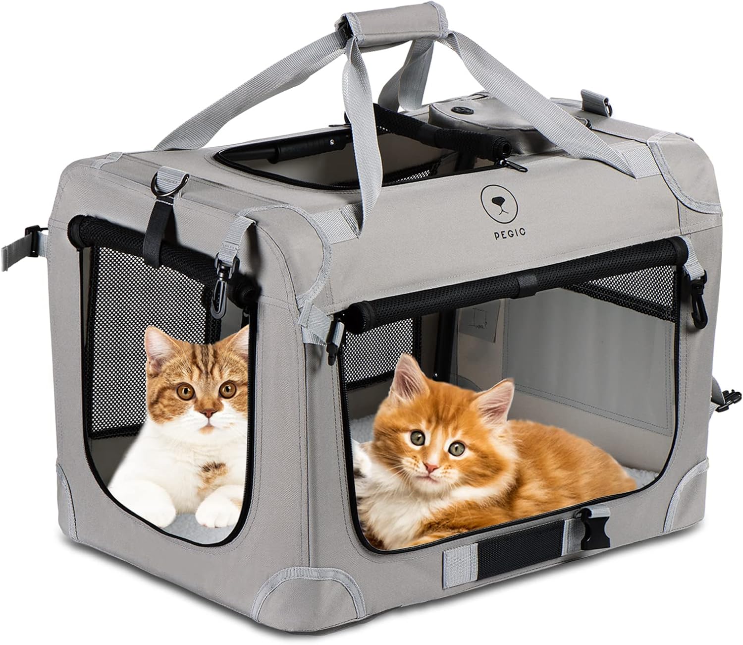 Extra Large Soft Sided Folding Cat Carrier E727