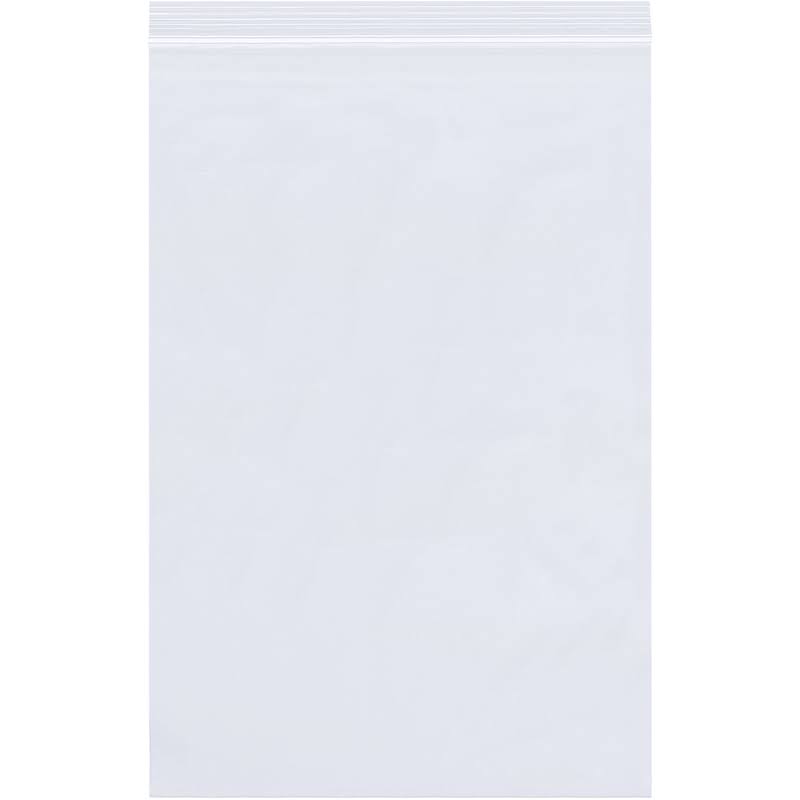 8 x 14 in. 2 Mil Reclosable Poly Bags Clear J537793