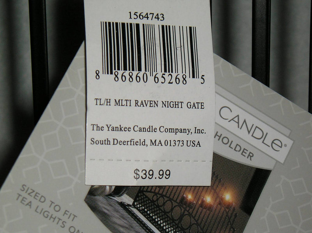 Raven Night Gate Tea Light Candle Holder K508192