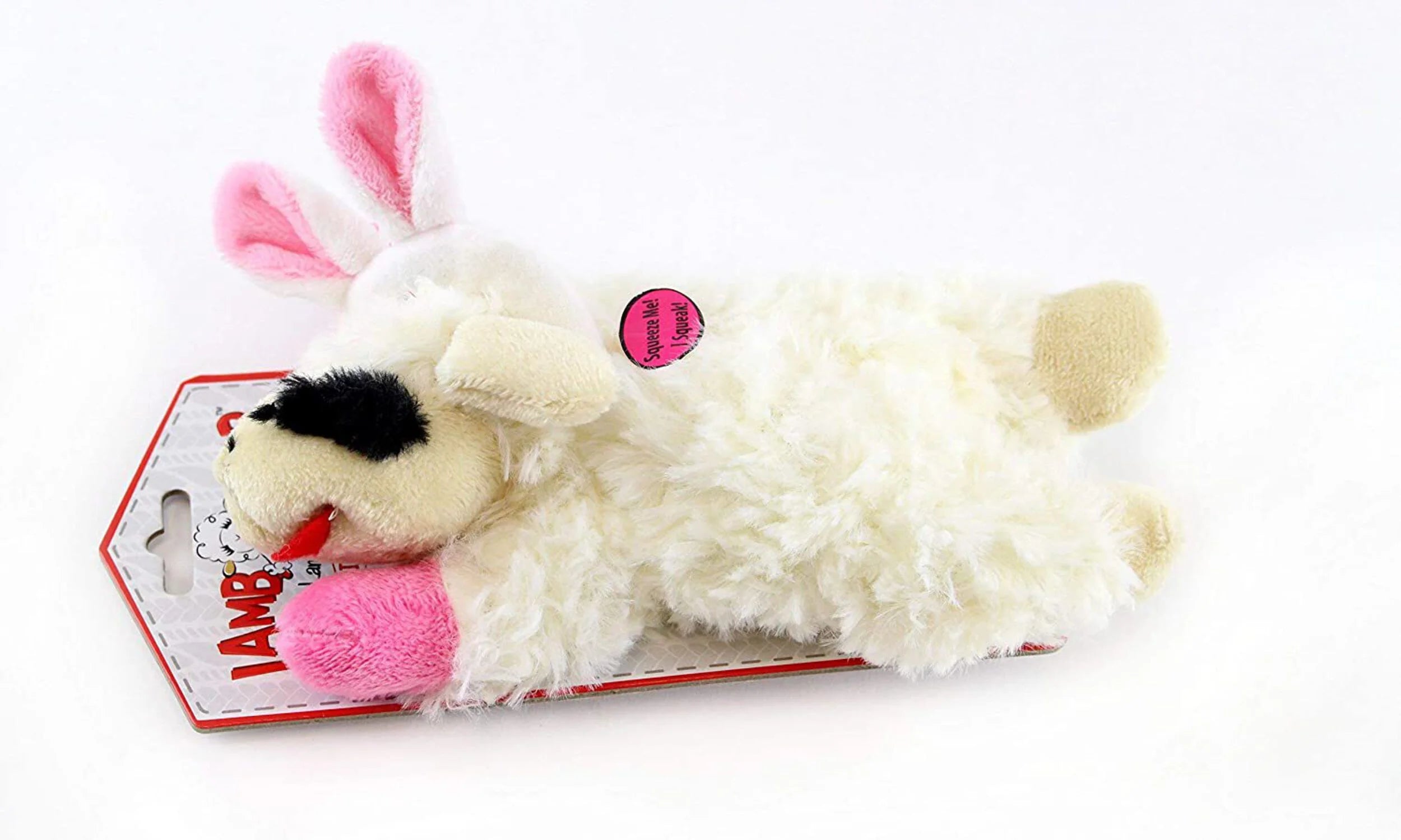 Lamb Chop Easter Plush Dog Toy Q770