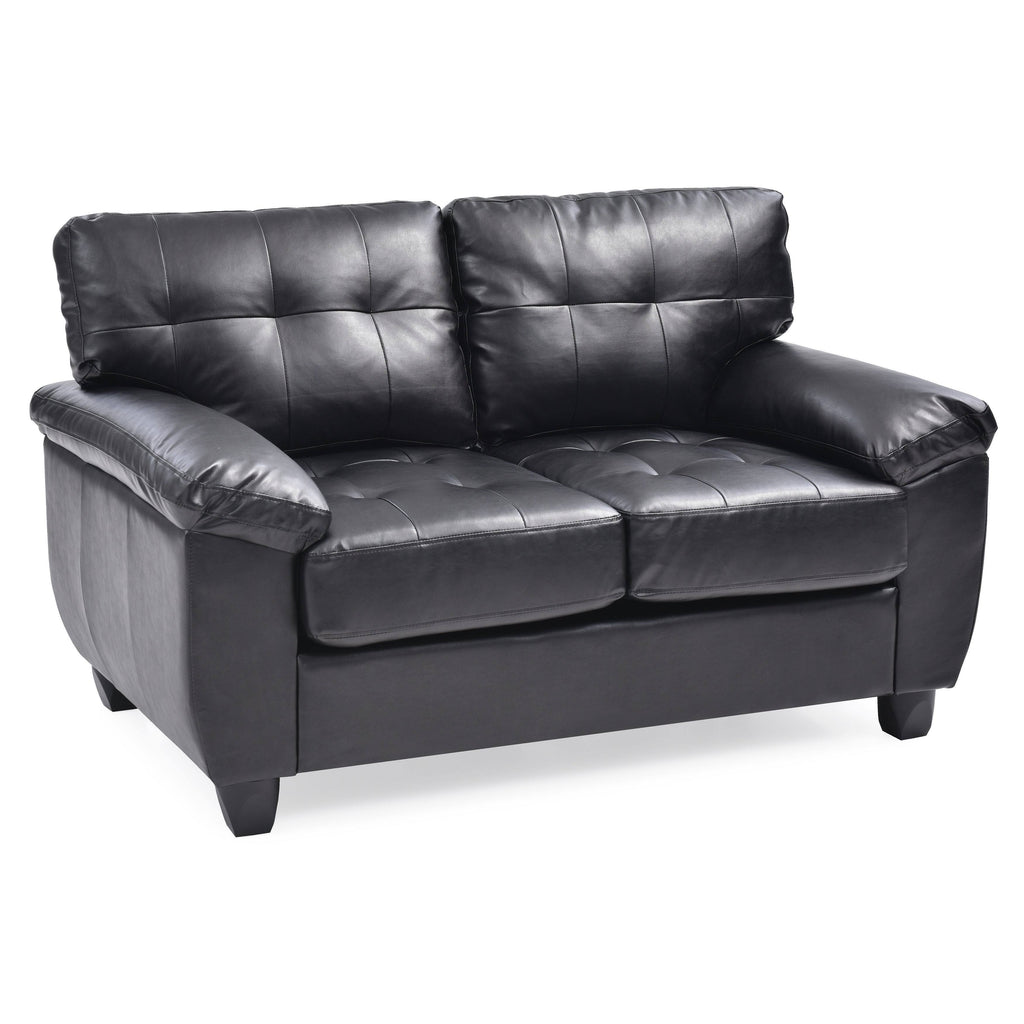 Cappuccino Loveseat H8714