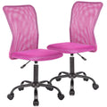 Set of 2 Mid-Back Mesh Ergonomic Swivel Office Chair Y87477