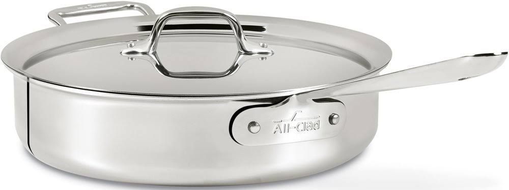 Stainless Steel 3-Ply Saute Pan with Lid M704