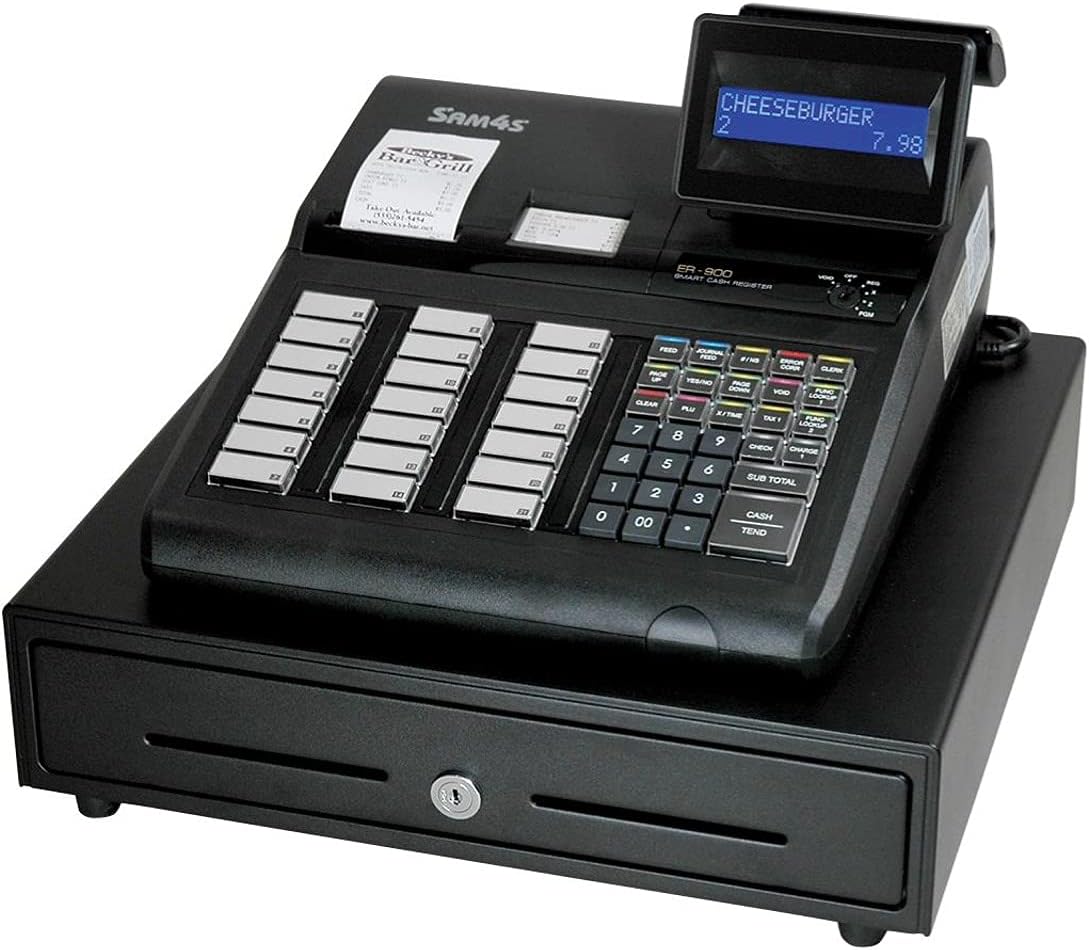 Cash Register with Receipt Printer C1290