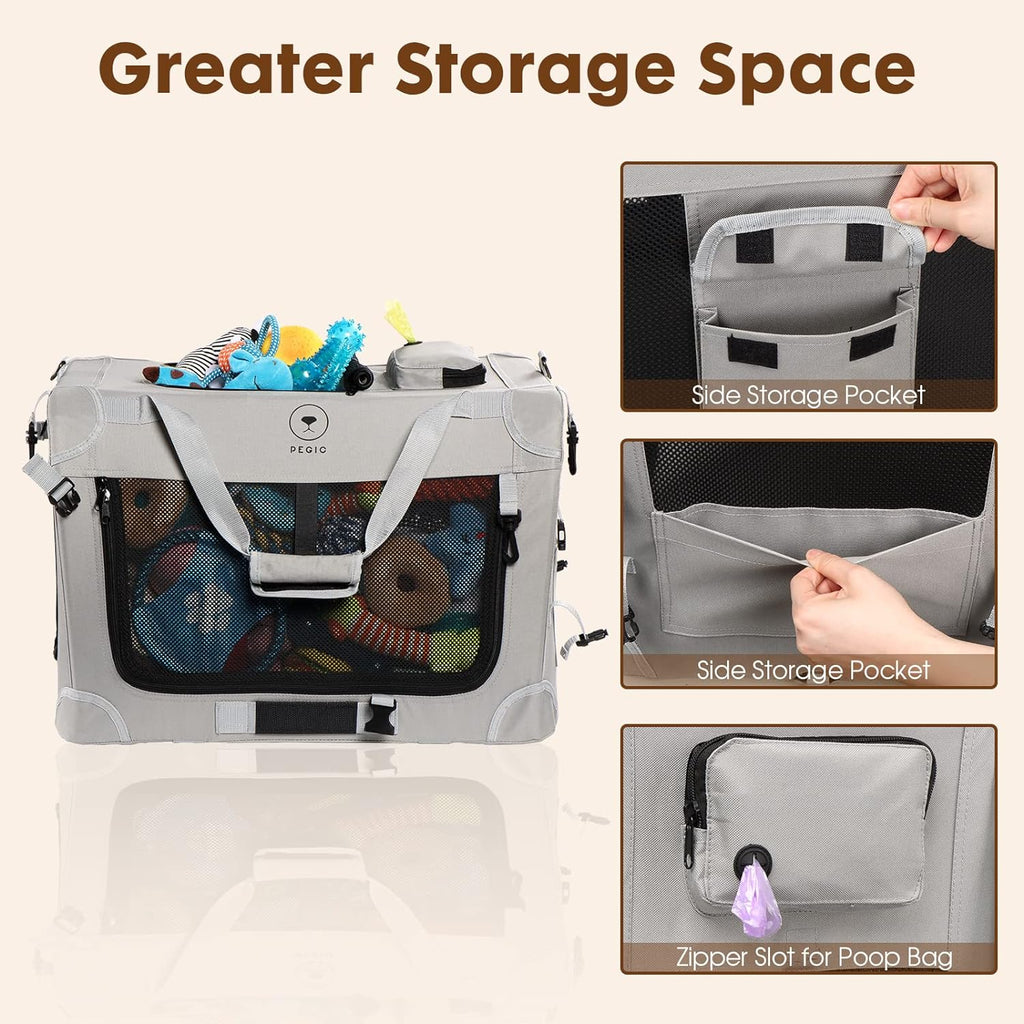 Extra Large Soft Sided Folding Cat Carrier E727