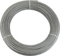 330 Feet Crystal Vinyl Coated Stainless Steel Cable W746