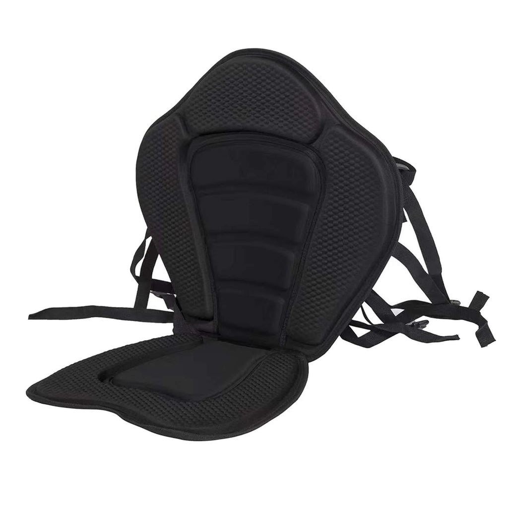Black Padded Seat Cushion with Back Support M73737