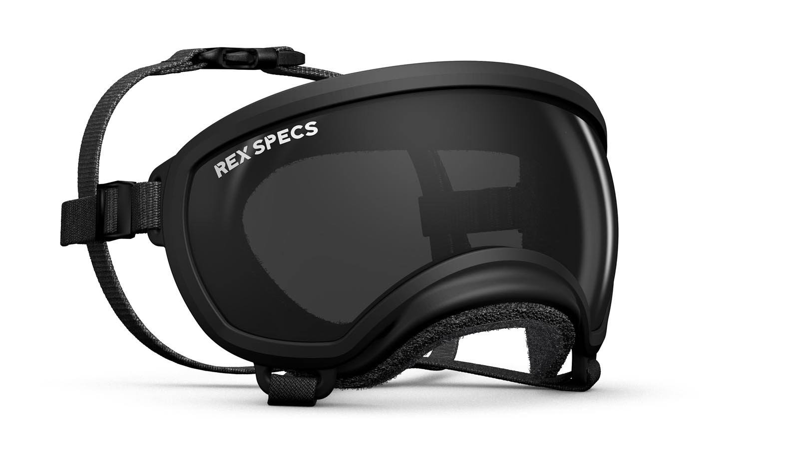 Black Goggle with 1 Clear & 1 Smoke Lens Z82195