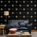 Black Peel and Stick Wallpaper Roll R90748