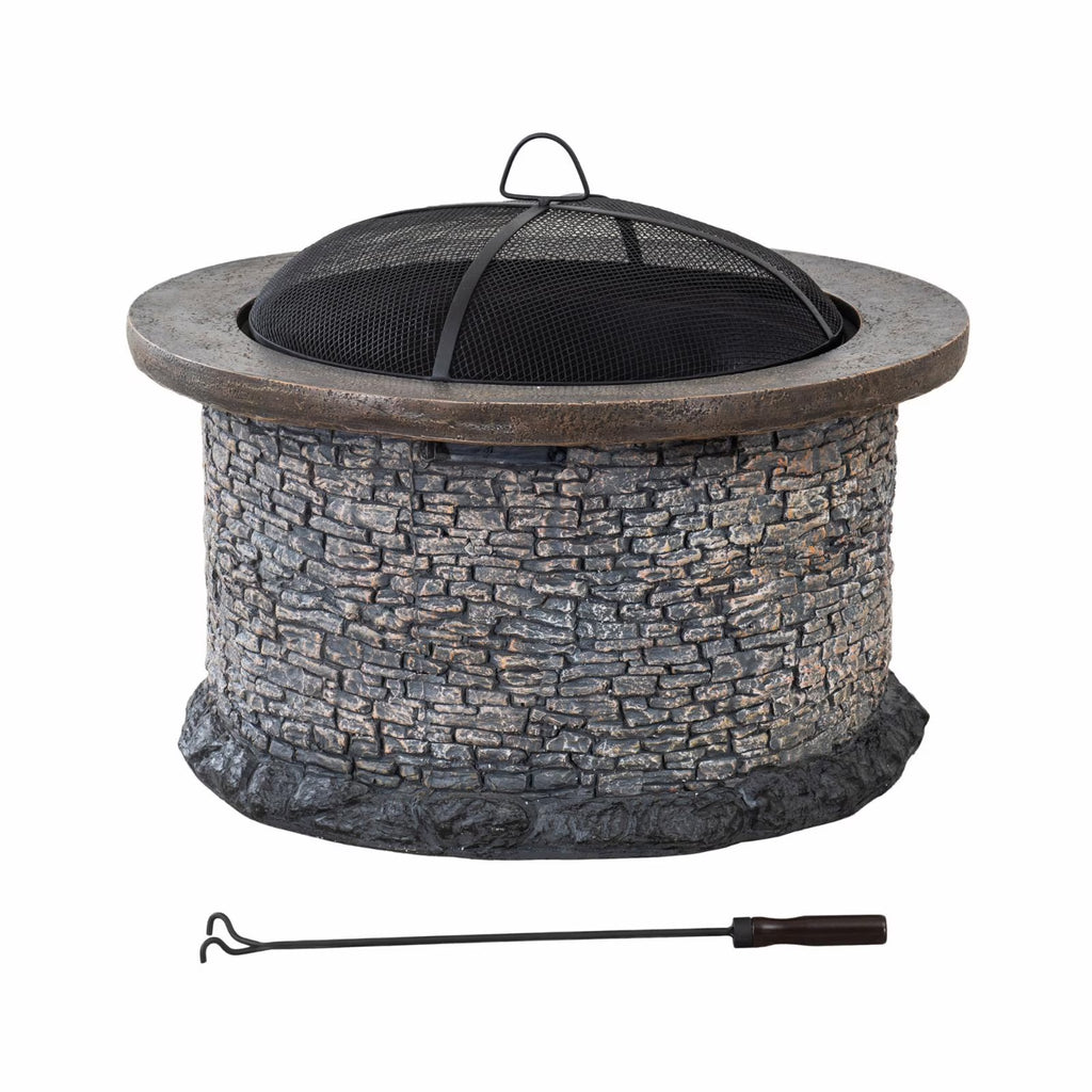 32 in. Round Wood-Burning Fire Pit E207