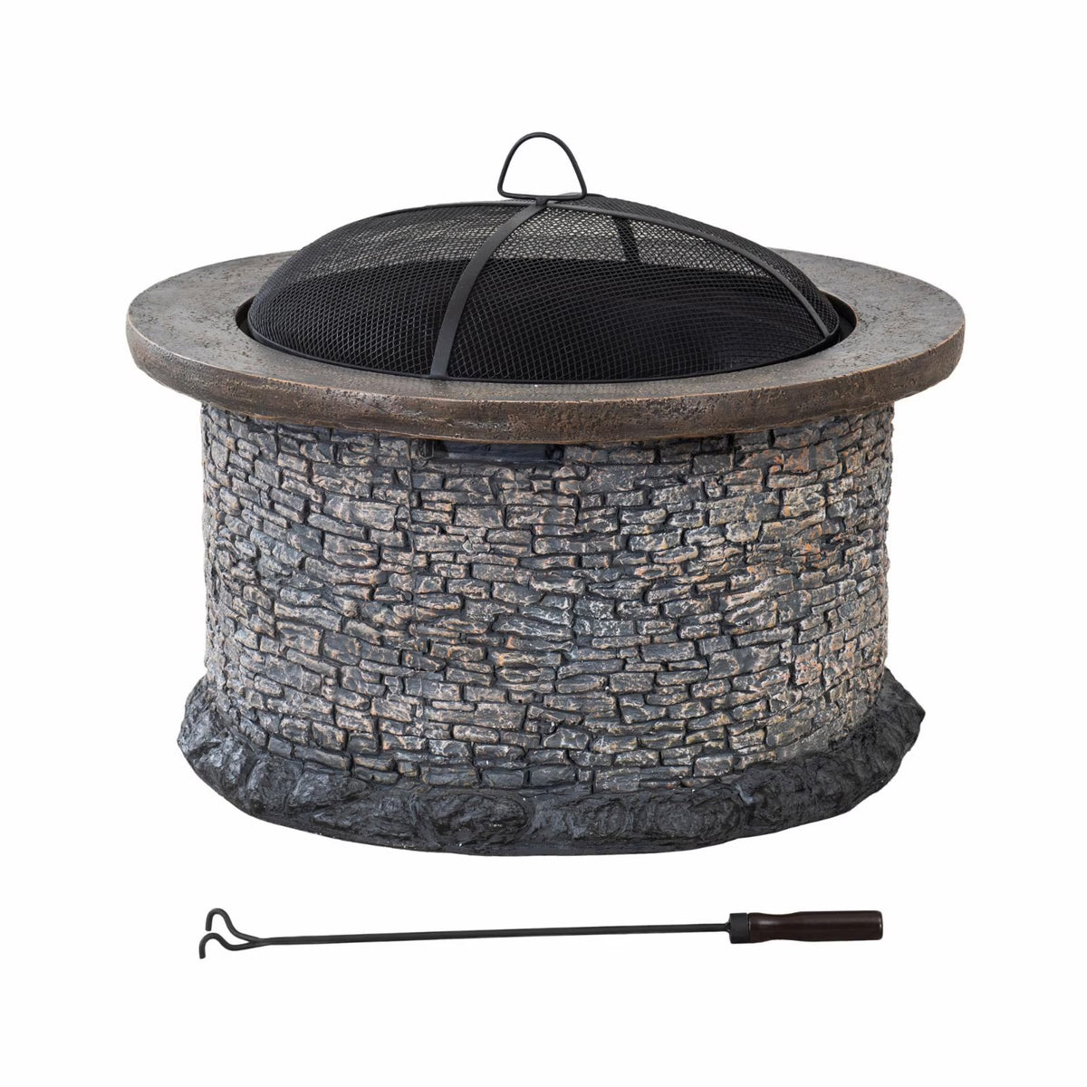 32 in. Round Wood-Burning Fire Pit E207